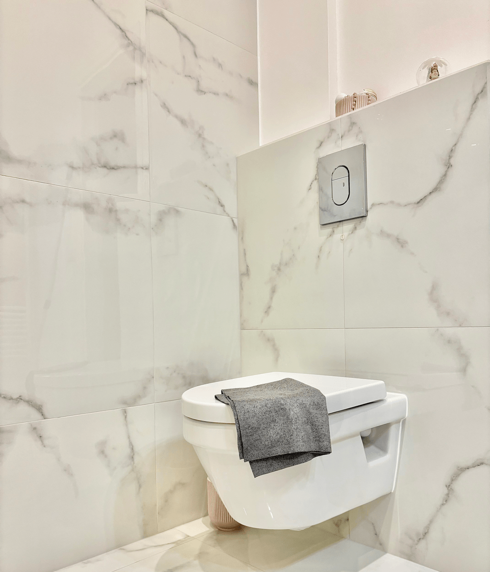 Puhastuslapp kõrgläike ja plaaditud sanitaarlapp wc tualeti põrandate pesemiseks triivabalt koristuslapp auto kuivatuslapp salongile MaxInteriorClothProfi 50x40cm Premium kvaliteet
